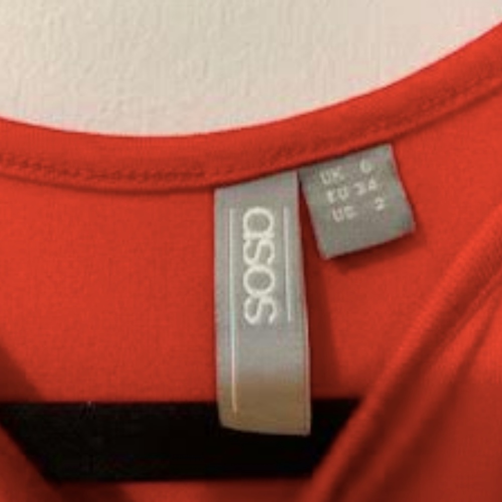 Red ASOS Dress - Picture 2 of 3